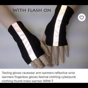 Cyberpunk texting gloves. ZOLJAR